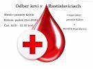 odber krvi