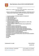 Pozvánka na 33. plánované OZ