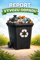 Report vývozu odpadu Február 2026